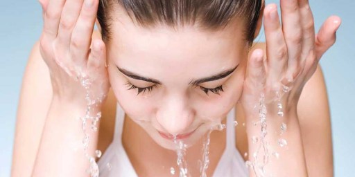 Keep your face clean